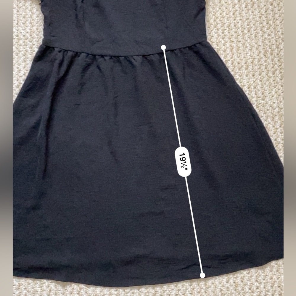 OFEEFAN | Women Puff Sleeve Square Neck Tie In Back Dress M - Picture 12 of 17